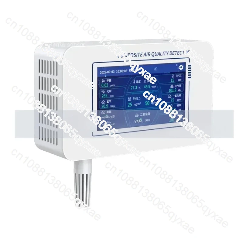 Renke Air Quality Monitoring Equipment for PM2.5 PM10 CO SO2 NO2 O3 TVOC Gas System Analyzer Detector Air Pollution