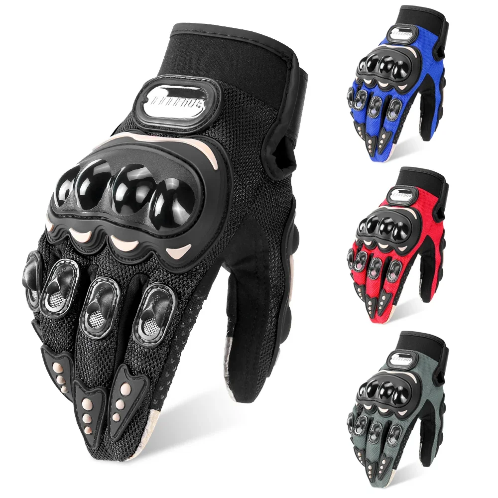 

Summer Motorcycle Gloves Men Women Motocross Racing Gloves Full Finger Protective Sports Guantes Moto Driver Driving Glove