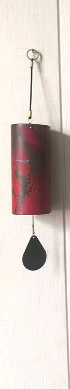 

Top Seller Hokema Shanti Carillon OM Yoga Meditation Sound Healing Musical Wind Chimes Handbels for Meditation Yoga