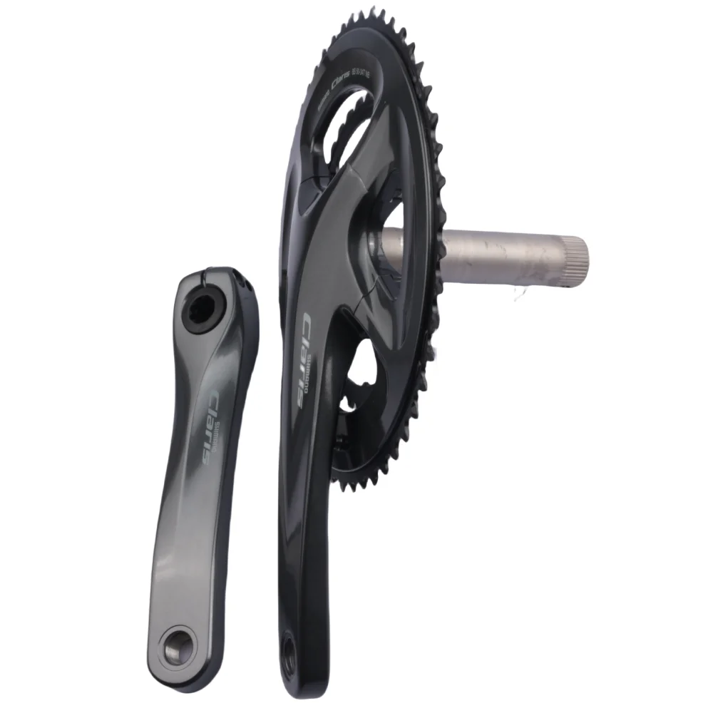 チェーン付き自転車用クランクセット,2x8スピード,SHIMANO-CLARIS mm