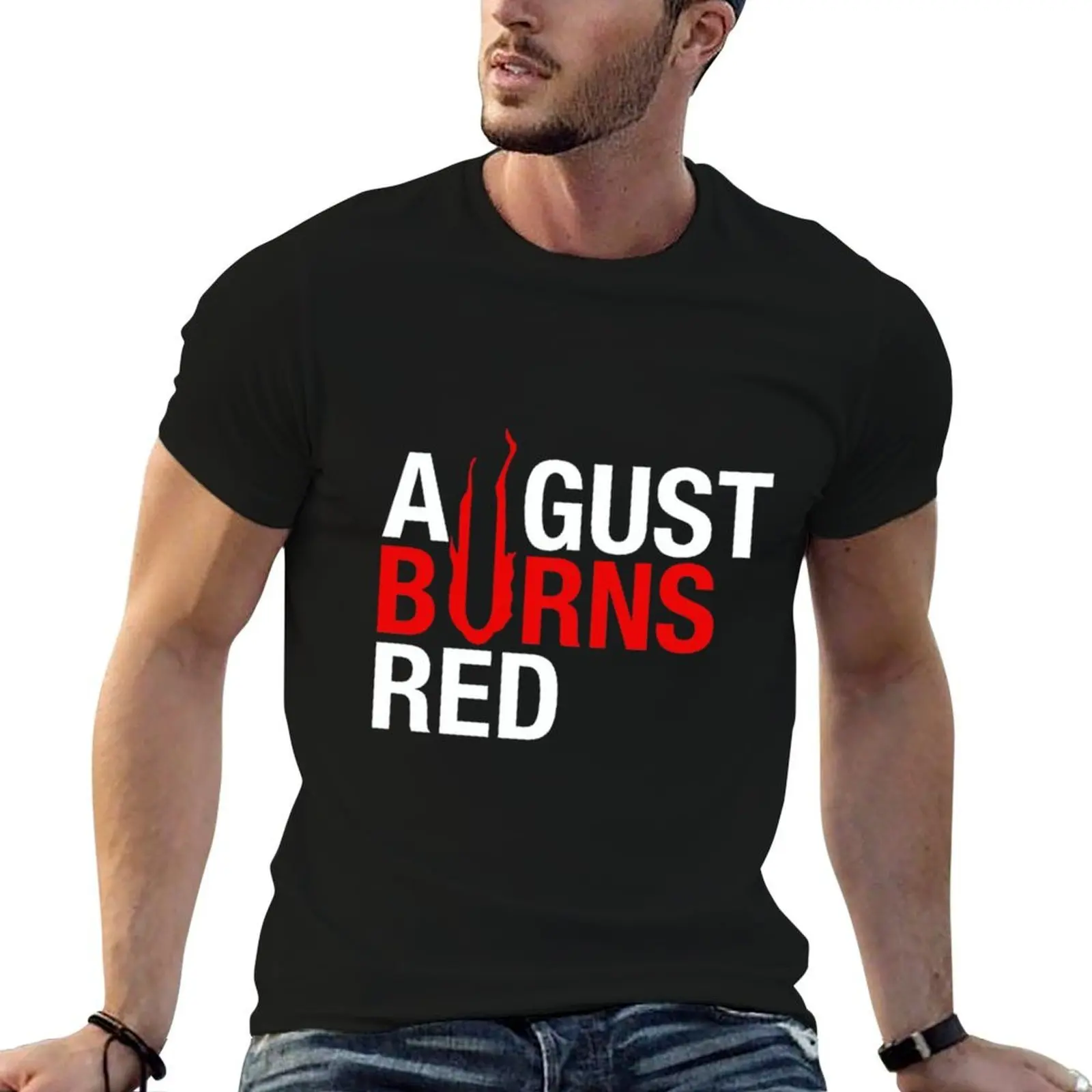 

August Burns Red Racerback T-Shirt t shirts for man graphic funny t shirts cotton 100% man t shirt summer T-Shirt
