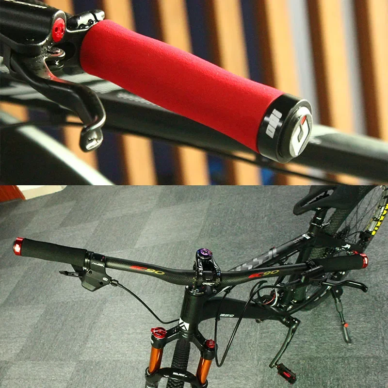 ODI MTB Grips Lock on Bike Handlebar Cover Sponge Soft Mountain Bicycle Handles Cuff Shock Absorber Bicycle Handle Bar Grip Part