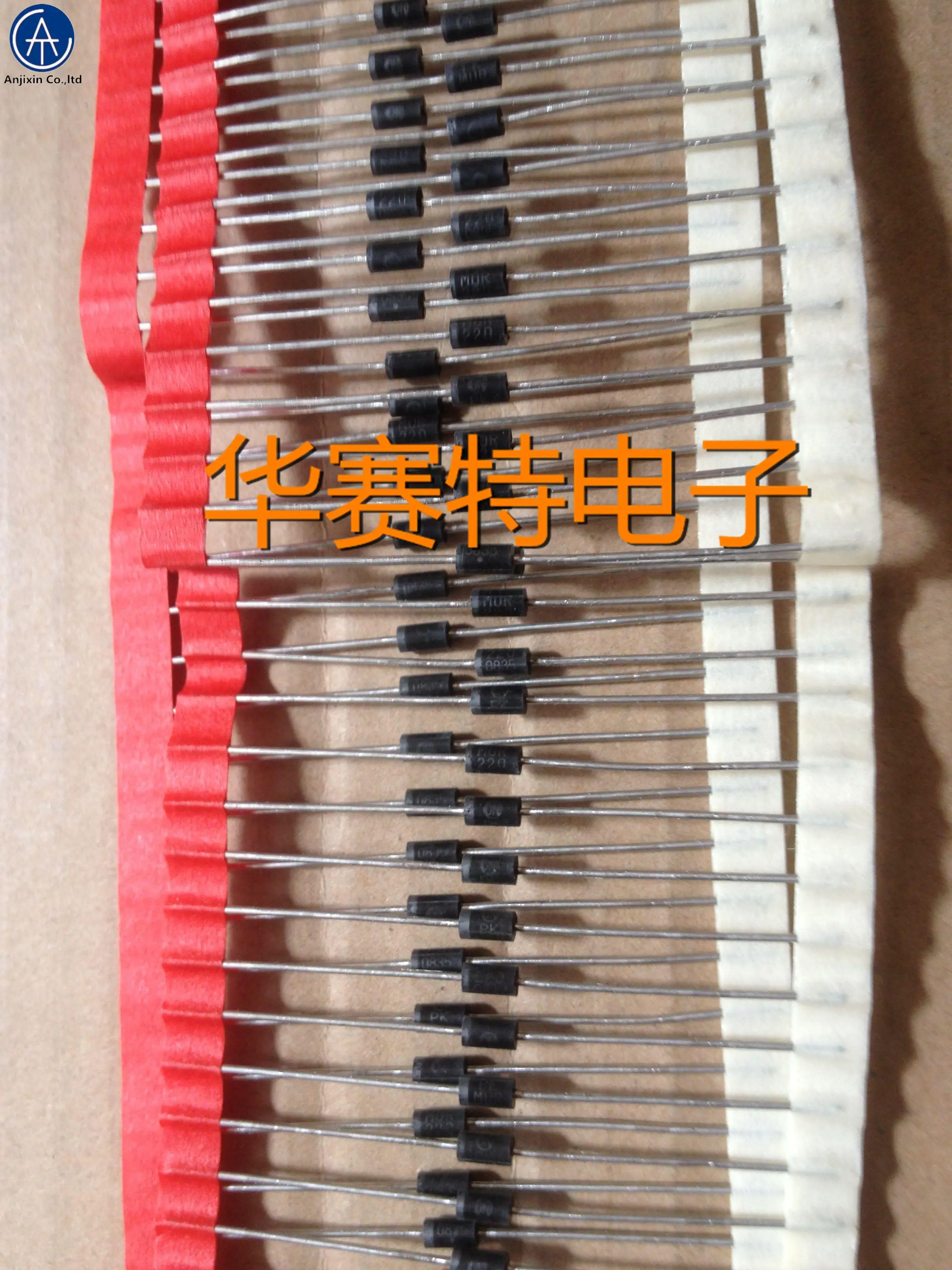 

20pcs 100% orginal new MUR220 DO-41 Ultra Fast Recovery Diode 2A 200V 25