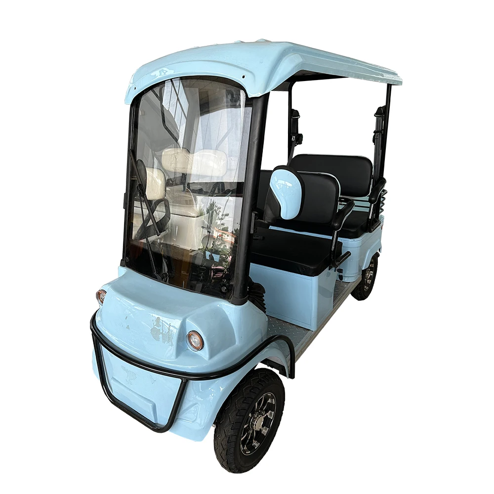 Beemotor Mini Bus High Quality 4 Wheel Open Body Electric Bike 60V Voltage Electric Tricycle