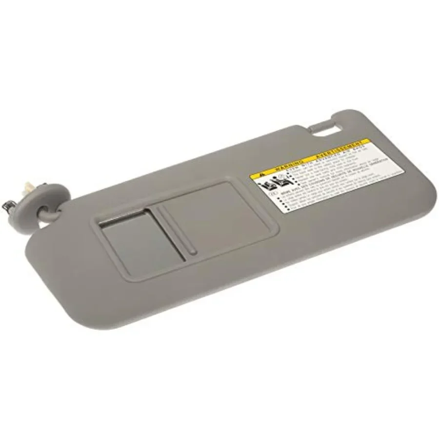 

Driver Side Sun Visor for Toyota Vehicles, Gray ABS Plastic, UV-Resistant and Adjustable