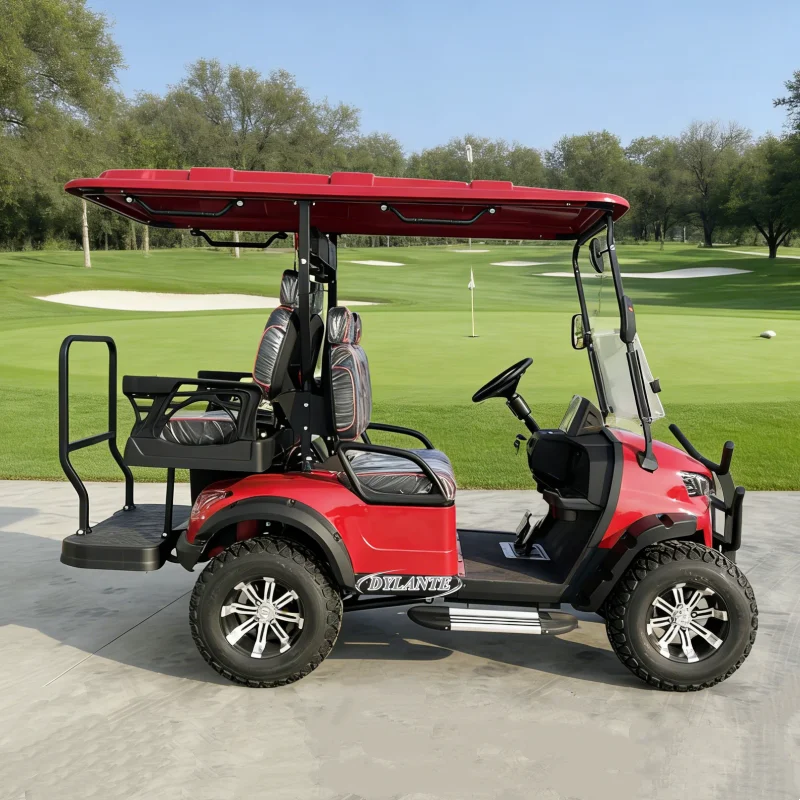 

Электрический гольф-кар 2026 года, 45 км/ч, с литиевой батареей, 2-4 места, 72В, городской гольф-скутер
