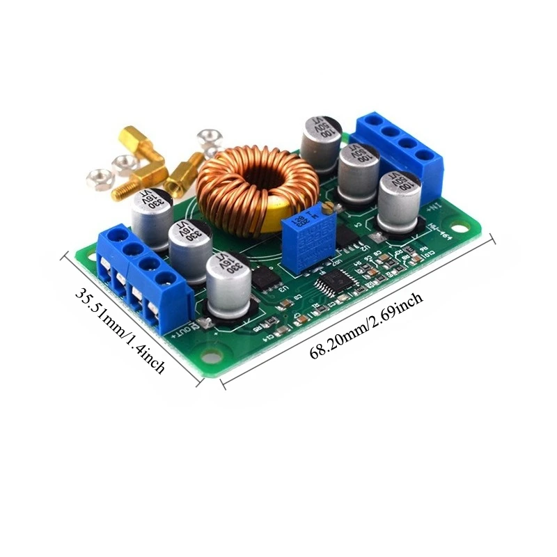 TPS40057 DC DC Step Down Module 24V 12V to 5V 5A Voltage Regulator Better Than LM2596S High Efficiency
