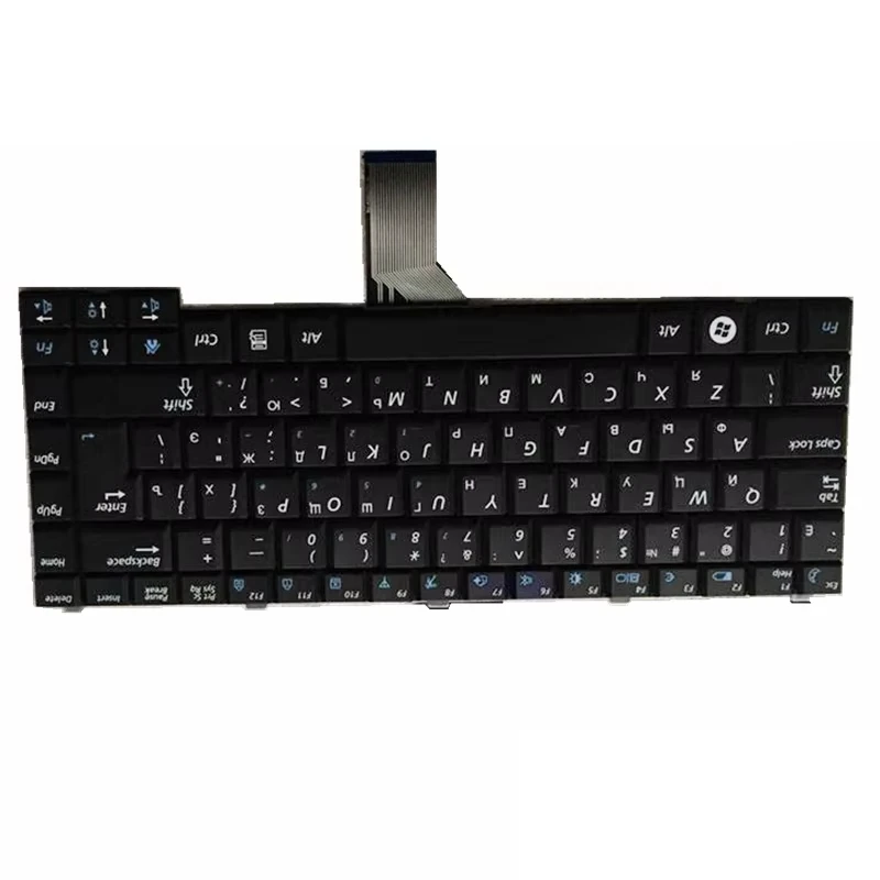GZEELE rosyjski klawiatura do laptopa SAMSUNG NP-R60 R70 R510 R560 P510 P560 P500 R508 RU czarny CNBA5902295 V072260AS1 BA59-02295C — zdjęcie 6