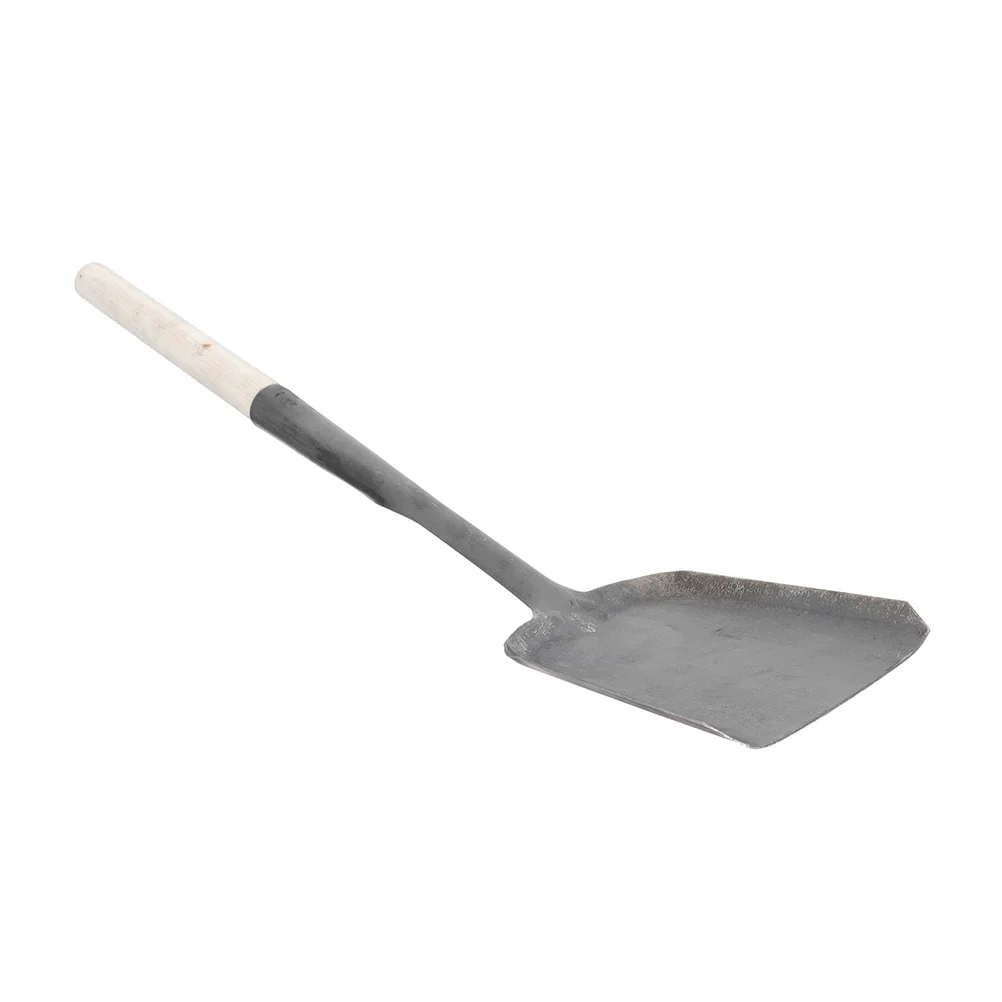 A fuligem cinza alça longa limpeza lareira colher multi-funcional fogão carvão cozinha jardim pia limpador