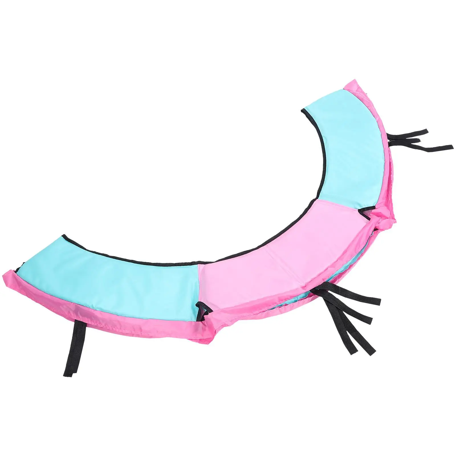 Trampoline Cover Protector 12m Diameter Pink Green Thickened Oxford Cloth Weather Resistant Trampoline Accessories Safety Pad