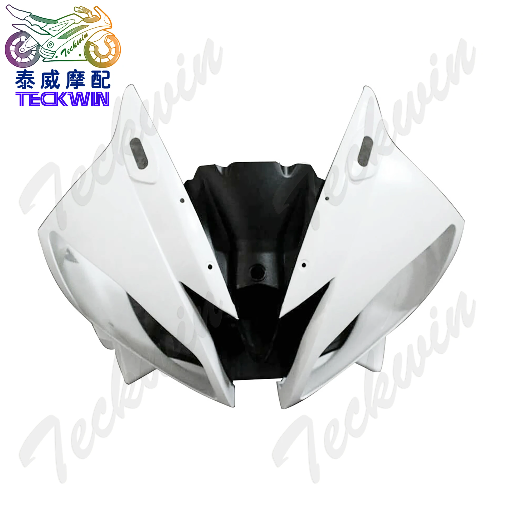 Unpainted Front Upper Fairing Headlight Cowl Nose Panlel Fit For YAMAHA YZF600 R6 2006 2007