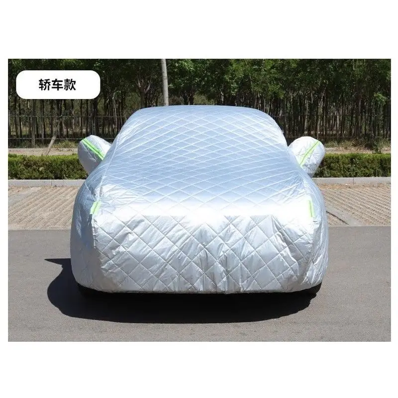 Car Outer Wrap Thickened Fabric Light Block Heat Isolate Droplet Frost Snow Repel Shelter