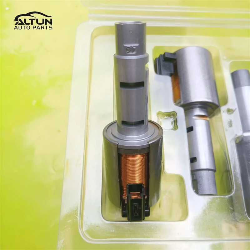 JF015 JF015E RE0F11A ناقل حركة أوتوماتيكي علبة التروس الأصلي الملف اللولبي عدة لنيسان ميتسوبيشي سوزوكي سويفت قطع غيار السيارات