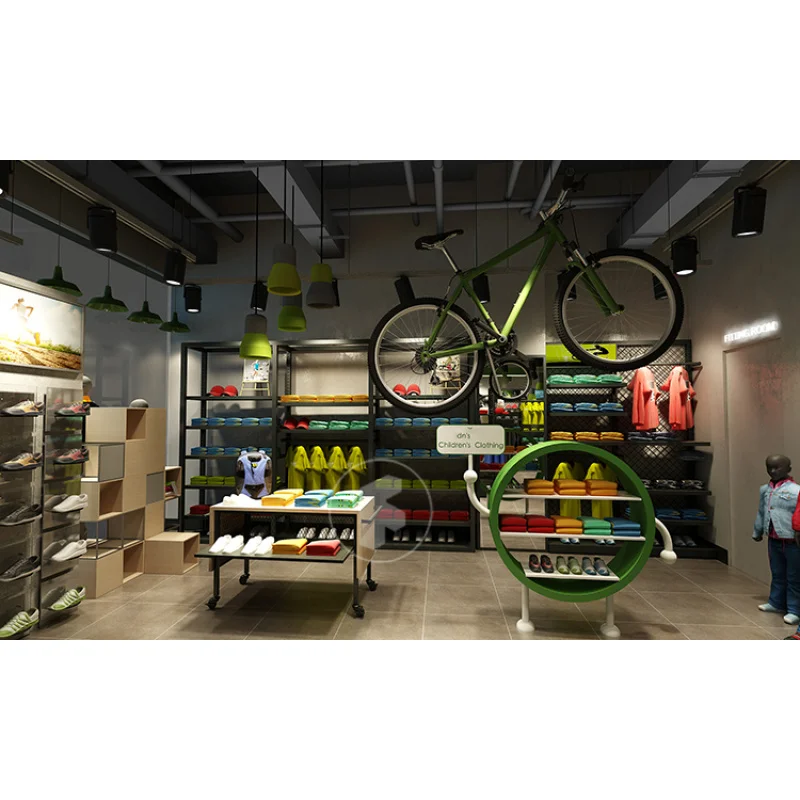 (Op Maat) Modern Nieuw Design Europese Stijl Sportwinkel Interieurdecoratie Display Meubelwinkelinrichting Retail