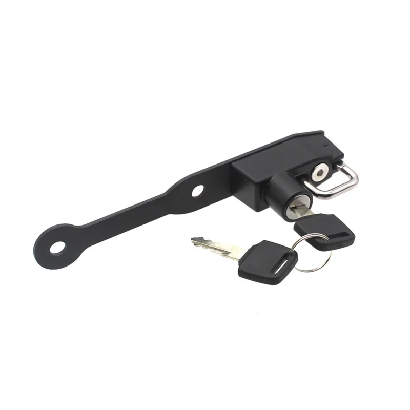 

Highly Recommended Motorcycle Helmet Lock Side Anti-Theft Security Black Metal For Honda CB750 Hornet 23- CBR400R CBR500R CBR650