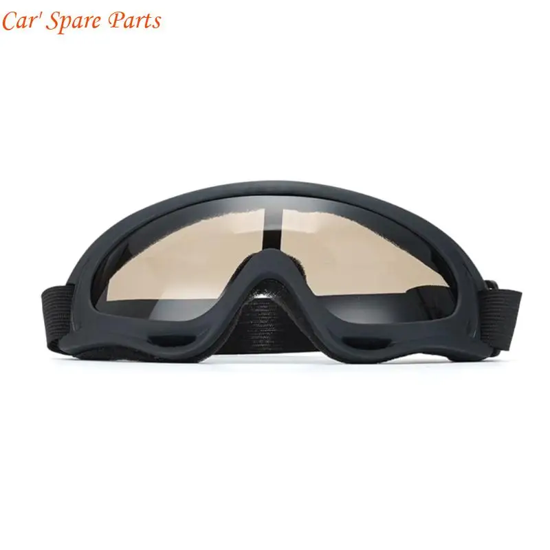 نظارات Y4UA UV400 نظارات السلامة للتزلج على ركوب الدراجات النارية مع حزام قابل للتعديل