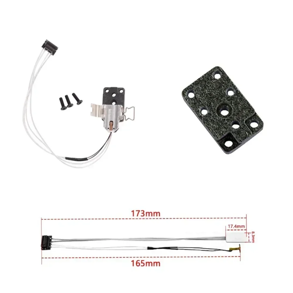 

Efficient Printing Temperature Control Accessory Heating Block BambuLab A1 Consistent Performance Easy Installation