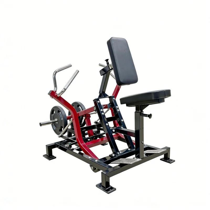 Hot Sale Fitness Commercial Gym Equipment Plate Loaded Machines Low Row Extreme Row Machine Chest Back Arms Shoulders Trainer