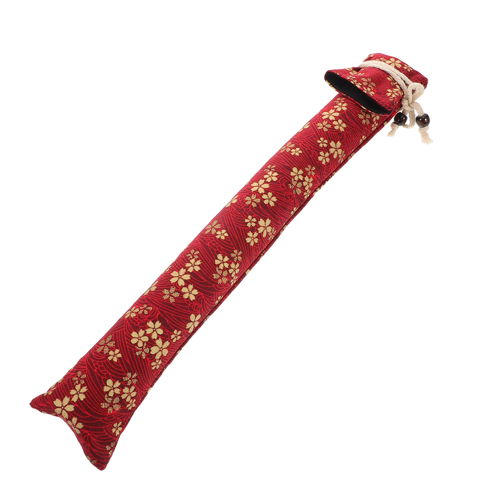 

Drumstick Carry Storage Case Decorative Red Portable Drum Stick Bag Double-layer Durable Lightweight Percussion Sticks for Drum