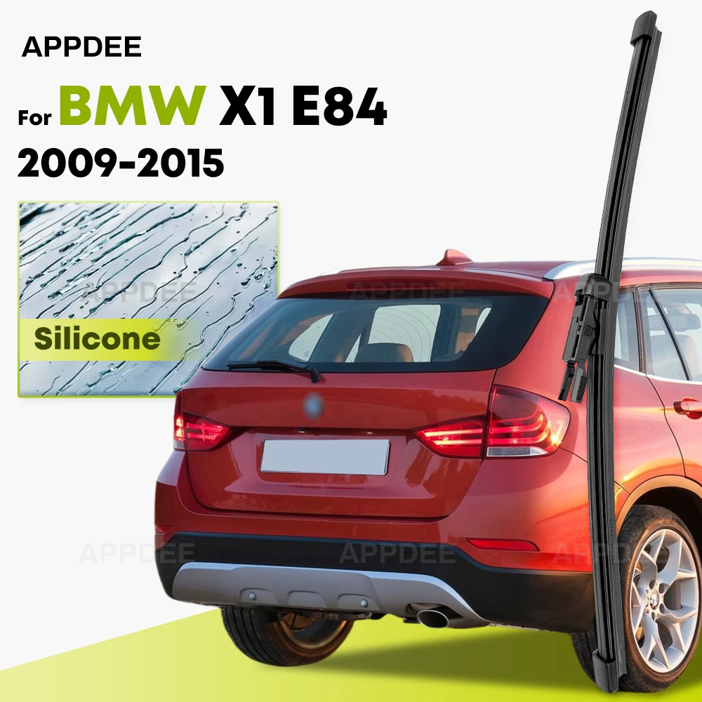 

Silicone Rear Wiper For BMW X1 E84 2009-2015 coated windshield wiper blade 12" Rear Window Brushes