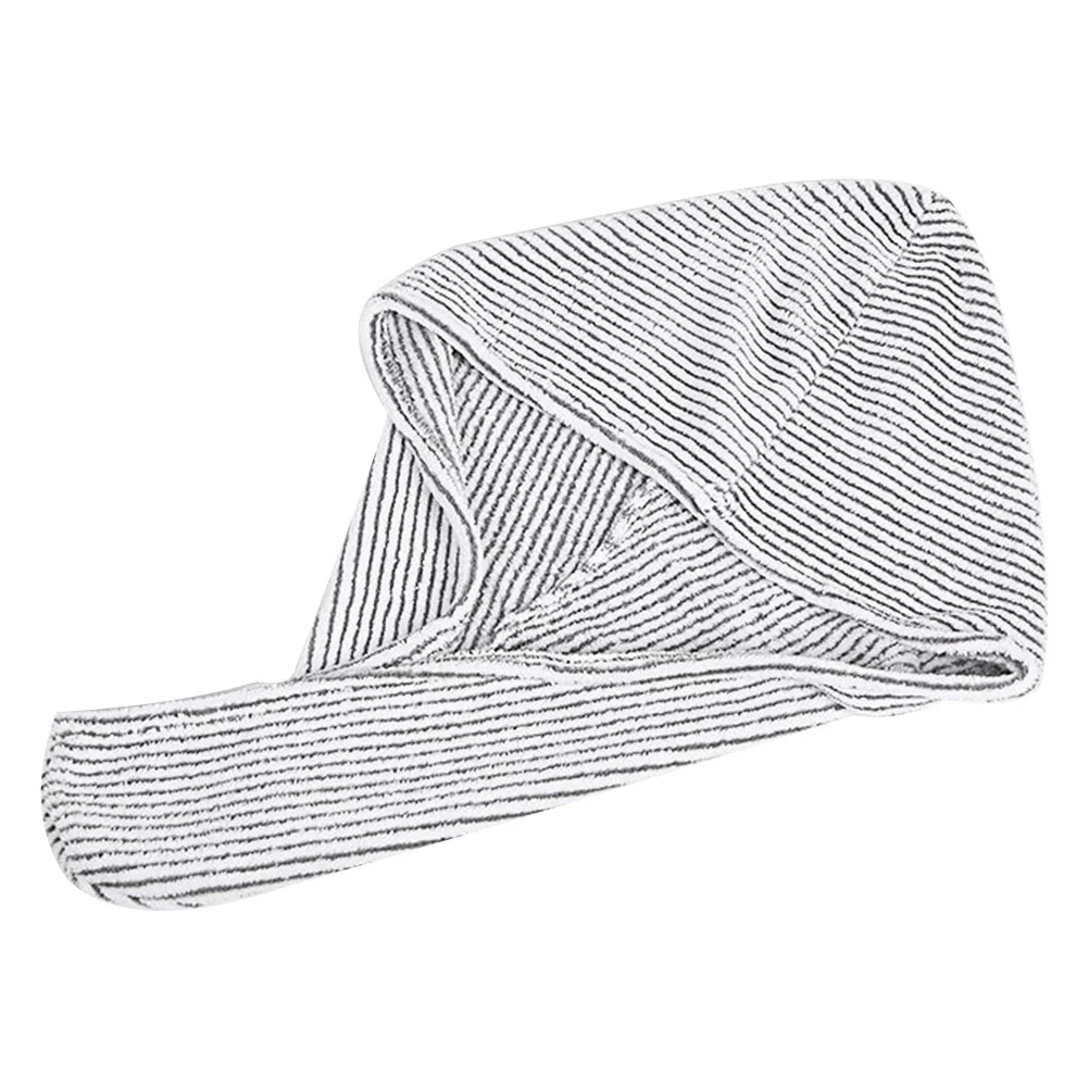 غطاء شعر جاف من الألياف، منشفة سريعة الجفاف، لفافة شعر ماصة للحمام والسفر، خفيفة الوزن وإزالة الرطوبة بسرعة #4