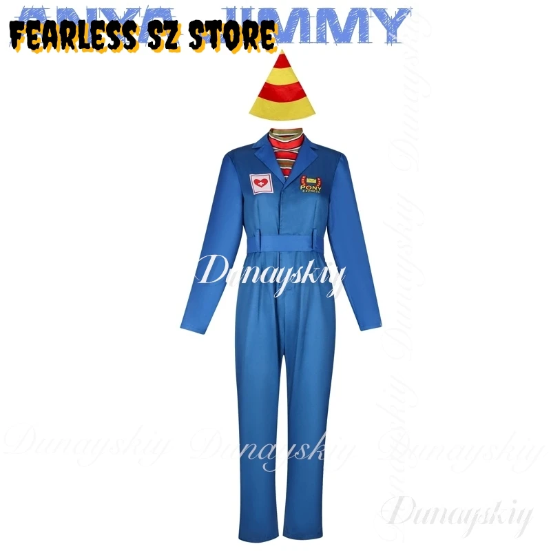 Game Mouthwashing Cosplay Nurse Anya Jimbo Cosplay Costume Women Anya Jimmy Barnes Jumpsuits Hat Uniform Suit Role Play Outfit view 4