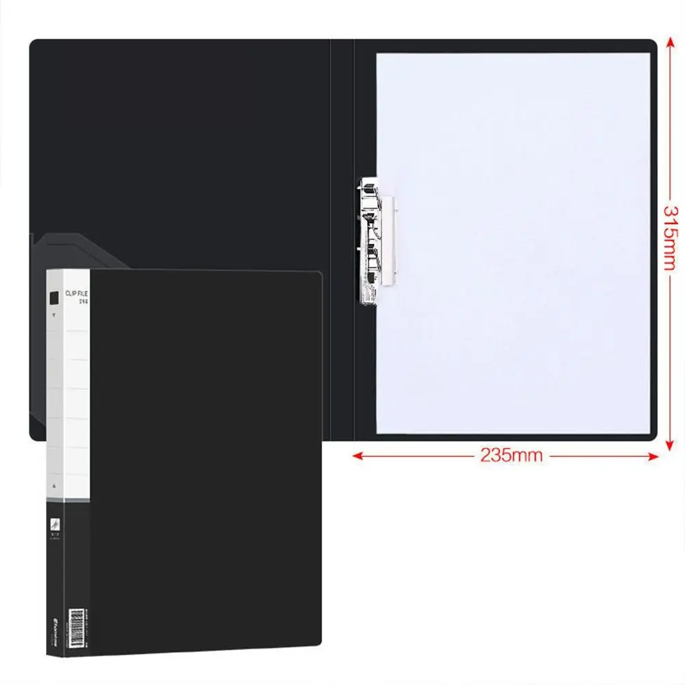 Imagem -06 - Solto Folha Binder Pad Organizador Único Clip a4 Prancheta Pasta de Arquivo Memo Clip Board Test Paper Receipt Holder Stationary Test