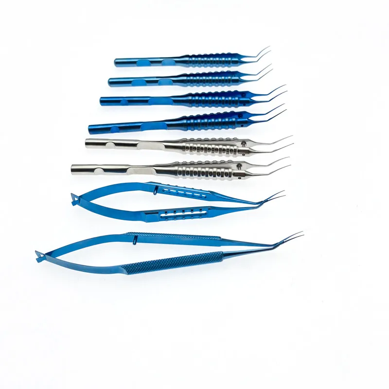 

Titanium Capsulorhexis Forceps for 1.8mm Stainless Steel Micro Incision Ophthalmic Surgical Instruments
