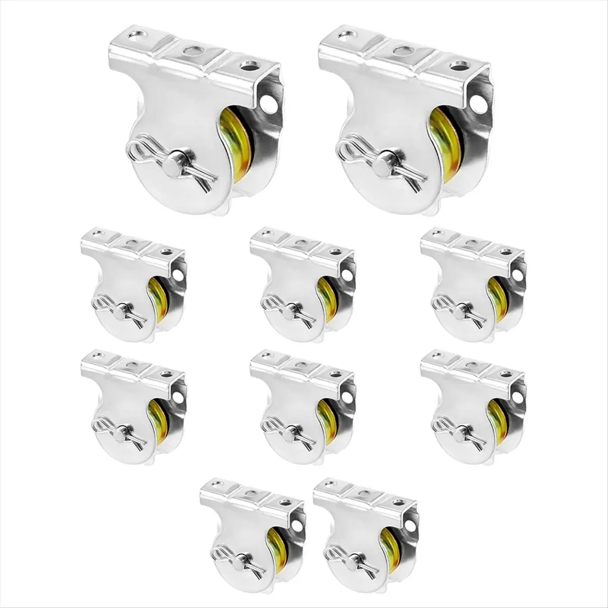 ABLG 10pcs Wall Mount Pulleys, 1-1/2