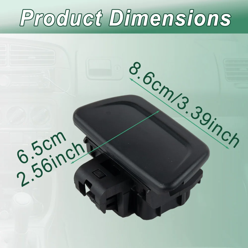 1PC Left Hand Drive Black Right Glove Box Lid Latch Lock Handle BE8Z-6306072-AB BE8Z6306072AB For Ford Fiesta 2011-2019