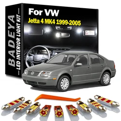 BADEYA 12Pcs Canbus LED Bulbs Interior Reading Map Dome Trunk Light Kit For VW Jetta 4 MK4 1999-2002 2003 2004 2005 Accessories