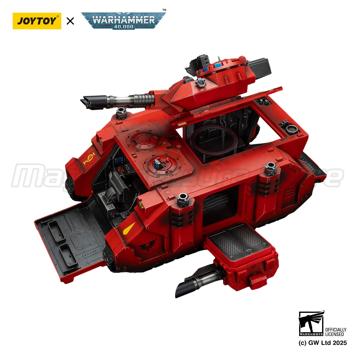 

【MT】Pre-sale JOYTOY 1/18 Action Figure Warhammer 40K Blood Angels Predator Annihilator with Twin Lascannons Model Toy Gift