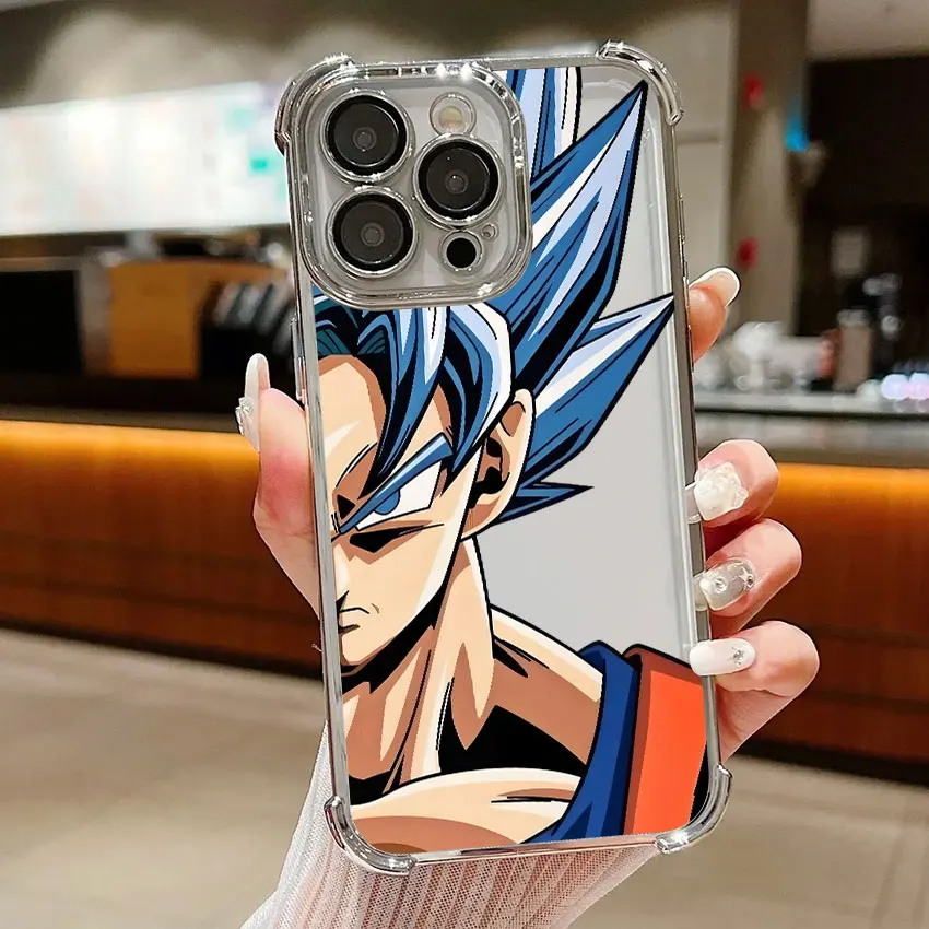 Super Saiyans Rosé Blue GokuS Phone Case For Huawei Honor X6d 600 x8d X5c X7d Magic7 Play10 400 X9d X6c Pro Lite 4G 5G Anti Fall