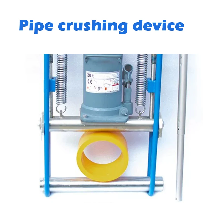 63-200/110-250 Squeezer Pipe Squeezer HDPE Hand Clamp Water Flattener Gas Cutting Tool - Pipeline Clamps for Gas And Water Syste