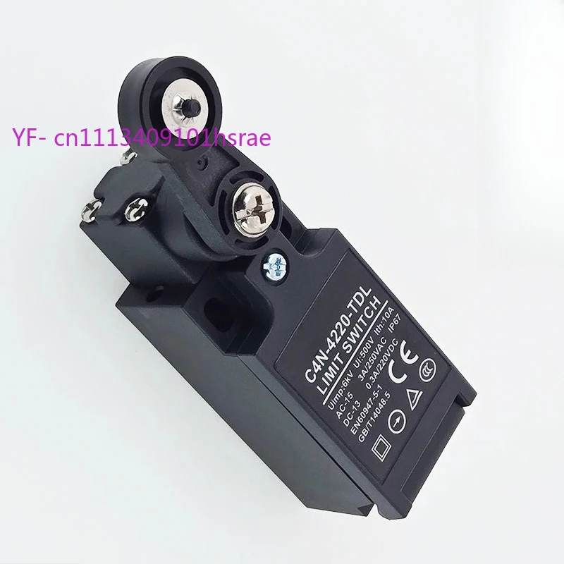 2NC Limit Switch C4N-422G 4220 4232 4262, 1NC+1NC Travel Switch, IP67 250V 10A, Simultaneous Disconnect Contact
