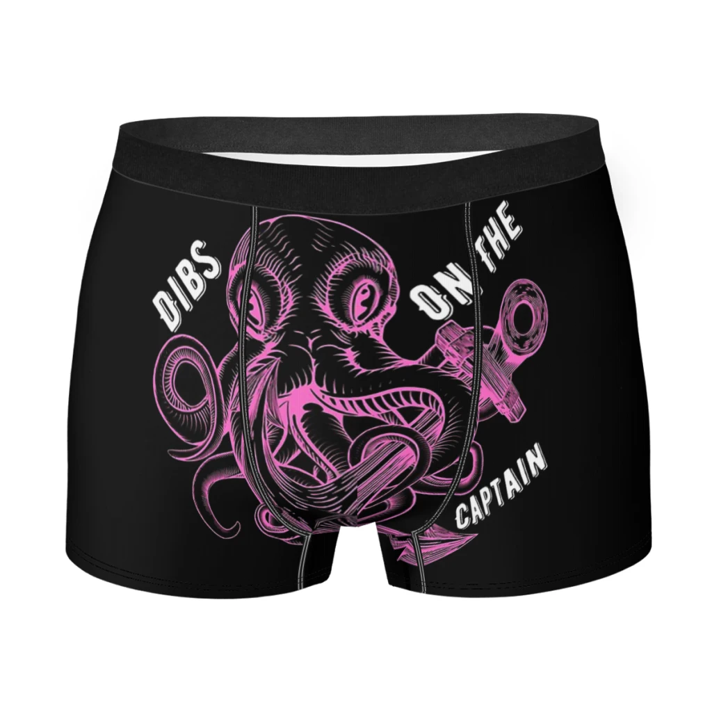 Water Animal Captain Maritime Hegemon Underpants Breathbale Panties Man Underwear Comfortable Shorts Boxer Briefs