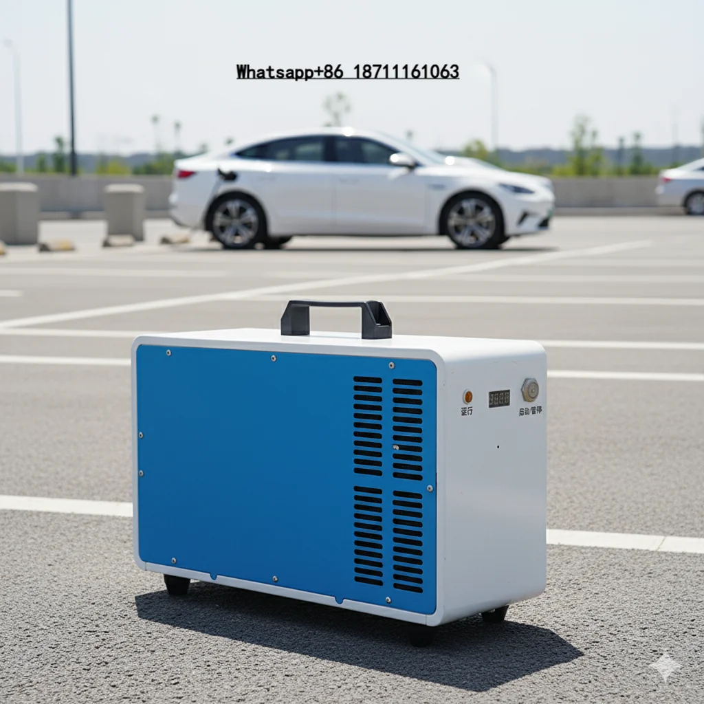 

Rapid Deploy 60kW 200A Portable EV Charger with Unique Air Duct Design for Emergency Rescue DC Fast Portable EV Charging Station