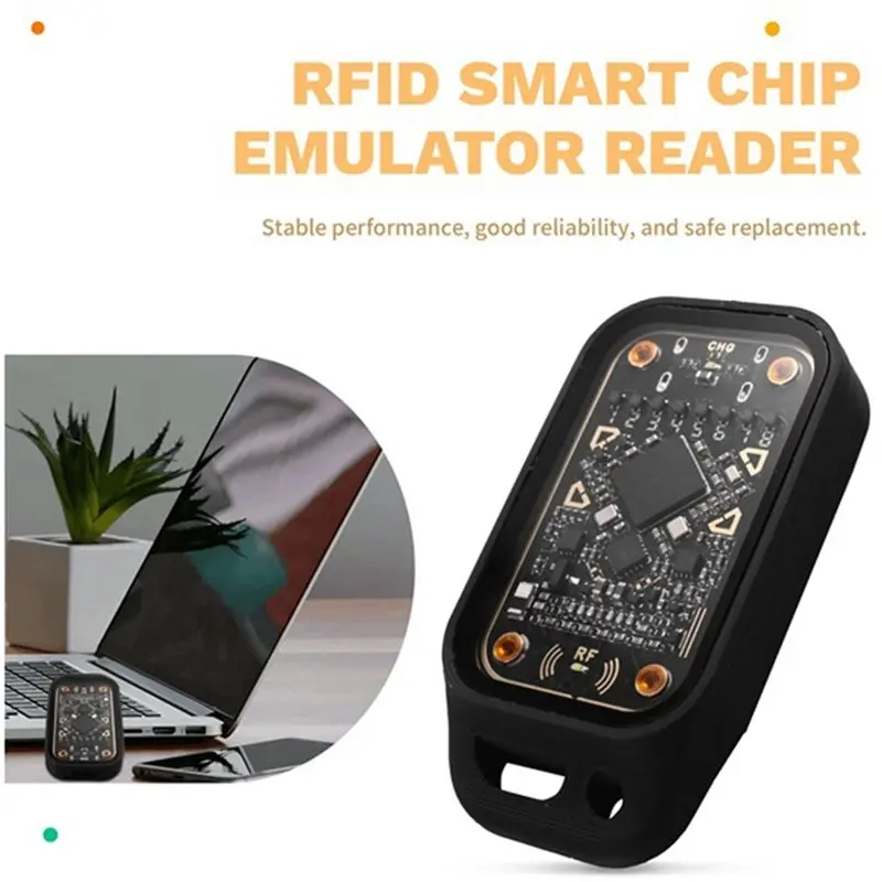 B44C Acrylic Chameleon V3.0 RFID Smart Emulator Reader Read Writer 125Khz 13.56Mhz ID IC Smart Card Tag Copyer