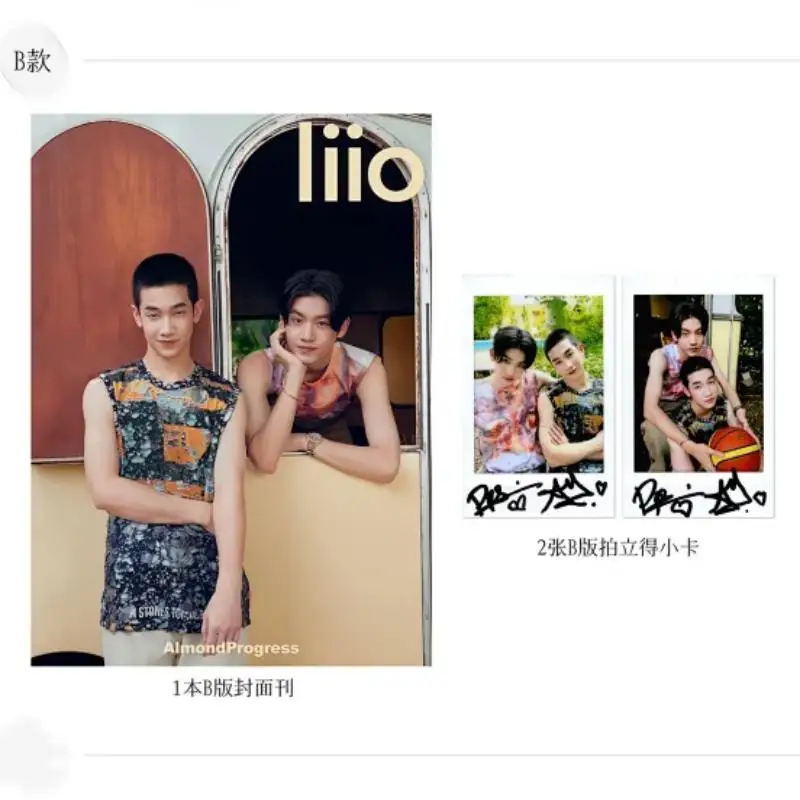 2024 New Pre-sale Thailand Drama Love Sick the Series 2024 / LoveSick AlmondProgress liio Magazine +cards