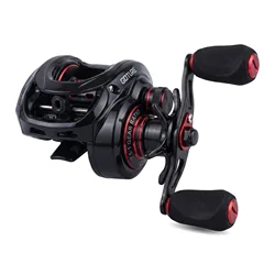 Goture Carrete de pesca slow jigging para lanzamientos agua salada