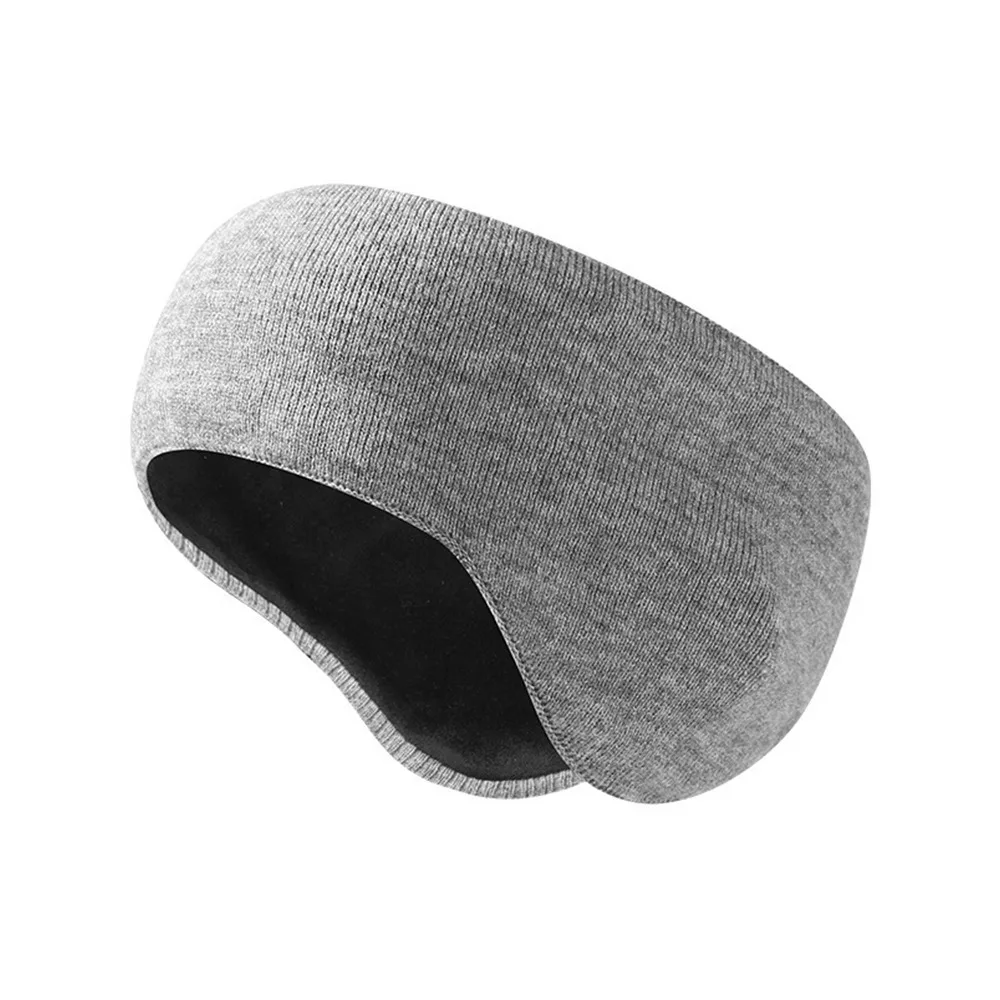 Men's Padded Windproof Warm Earmuffs Ear Warmers Unisex Sport Headband Thickened Protective Ear Mask Outdoor Sports