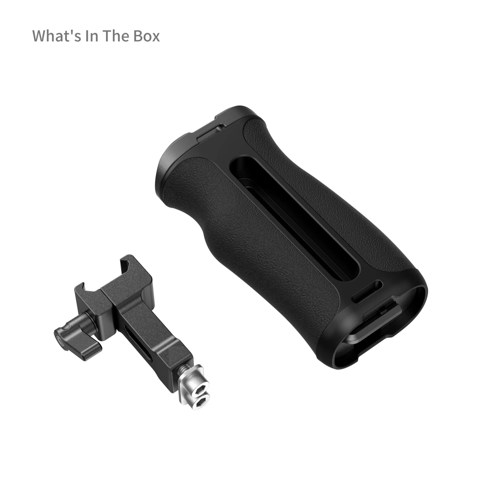 SmallRig Mini NAVO zijhandgreep, universele camerakooi NAVO handgreep aluminium, voor Sony voor Canon voor Nikon, met Cold Shoe -4840