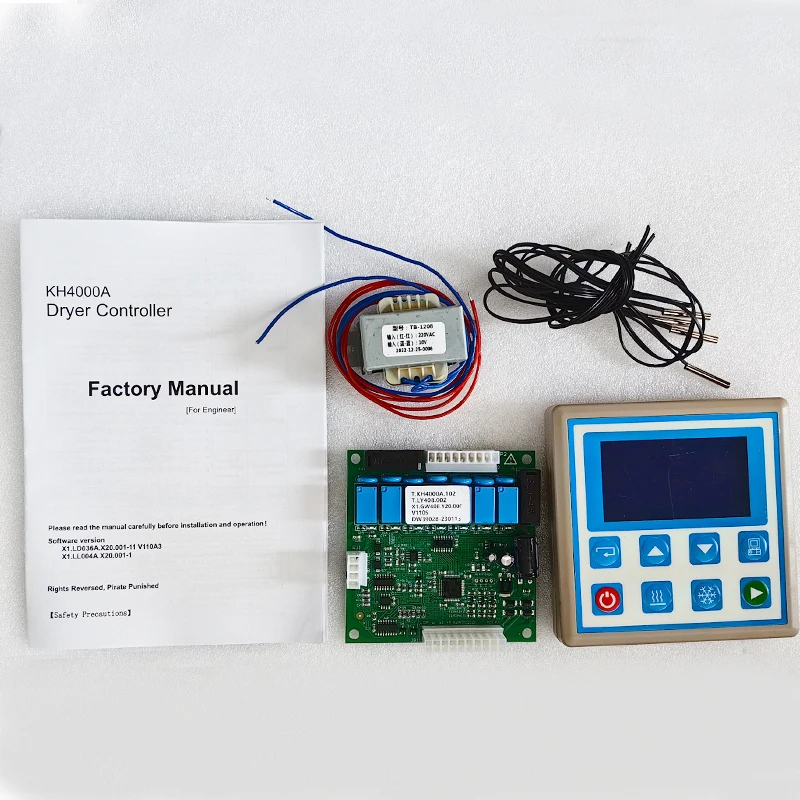 KH4000A 220V Electric Plastic Industrial Laundry Dryer Controller Board with Hotel Use Computer Control Panel