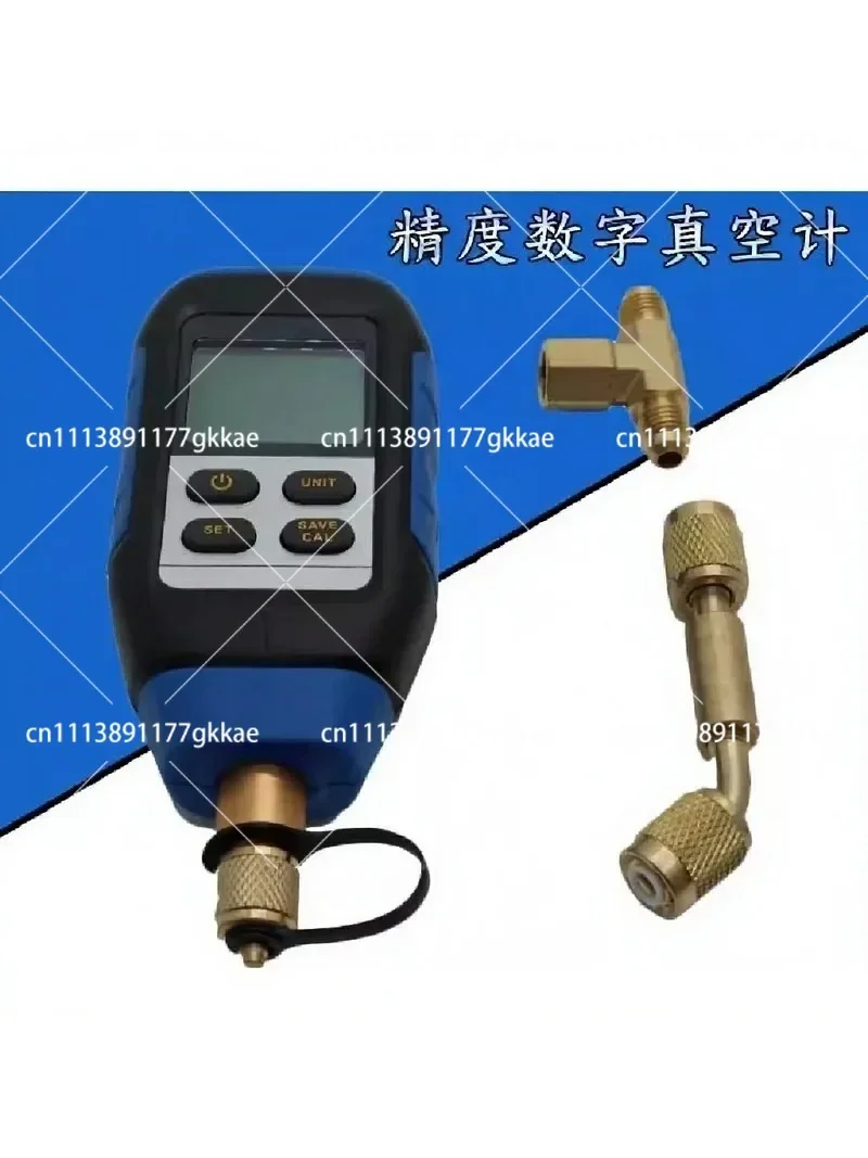 High-Precision Digital Display Vacuum Gauge Absolute Pressure Counter Anemometer for Measuring Vacuum Pressure