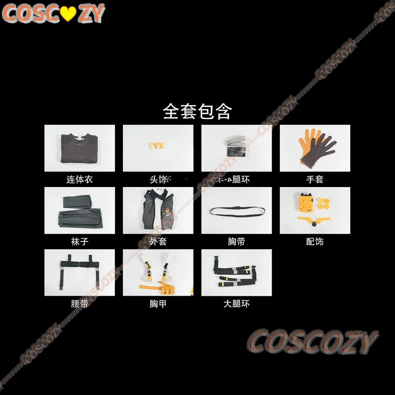 Girls Frontline 2 Exilium Vector VV Original Skin Full Costume Black Outfit for Comic‑Con Shooting Cosplay Role‑Play Exhibition - view 6