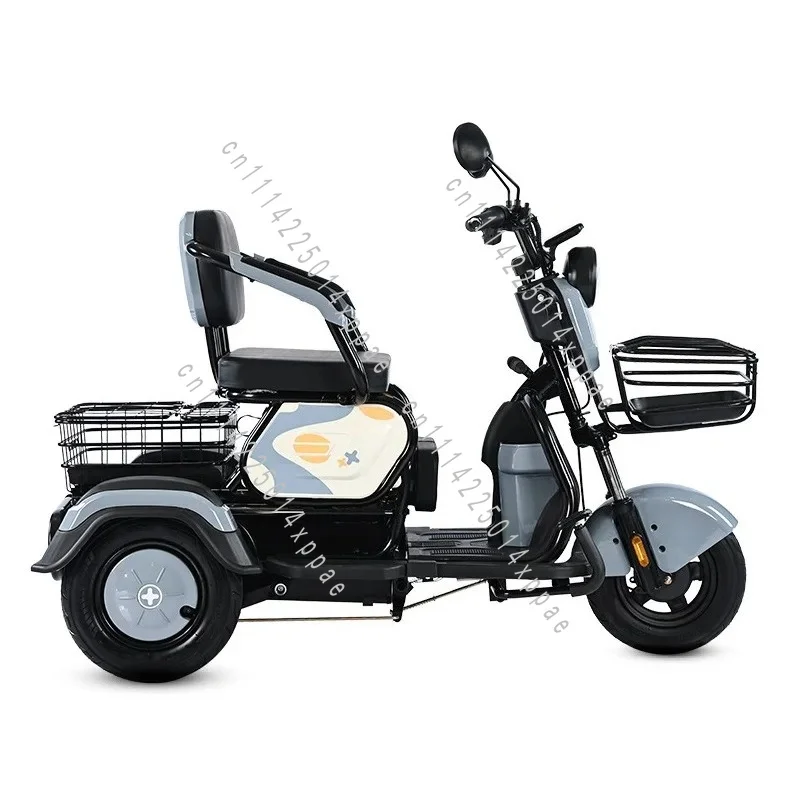 For Families And Passengers Sales New Stylish Customizable 3-Wheel Electric Tricycles Steel Electric Trike