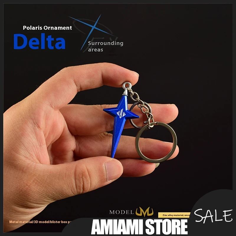 6 سنتيمتر دلتا لعبة فيلم الكرتون القطبية ستار المفاتيح الديكور لطيف شخصية صغيرة تحصيل الهدايا لمحبي مكتب منزلي حلية