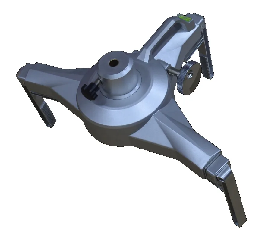 Non-contact Maximum Wheel Size 1100 for Wheel Alignment No Damage Three-Point Wheel Clamp