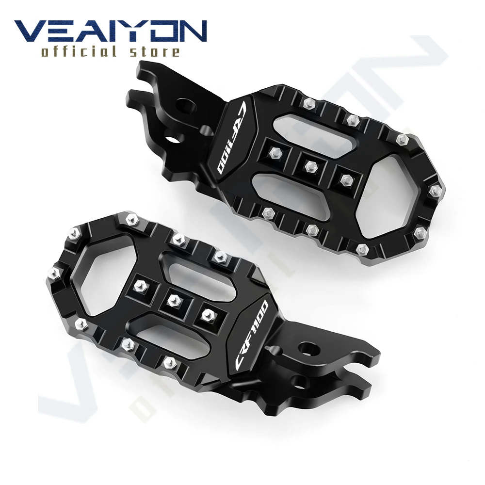 ل CRF1100L أفريقيا التوأم مغامرة الرياضة ES/DCT 2020-2023 2024 دراجة نارية الملحقات أوتاد القدم الدواسات مسند القدمين أوتاد القدم 2025