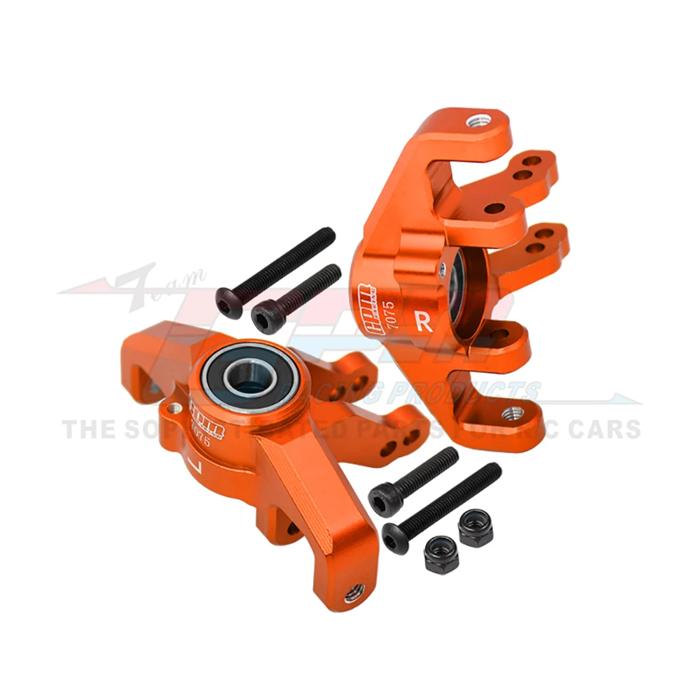 GPM 7075 Alloy Front Spindle Set For LOSI 1/6 Super Baja Rey 1.0 / 2.0